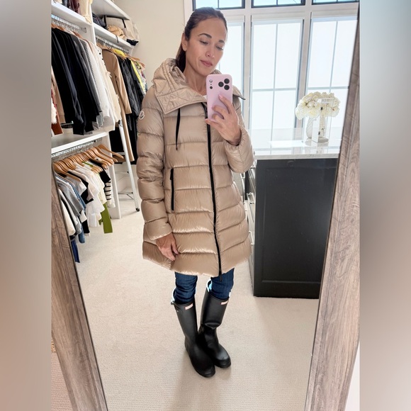 Moncler Suyen Down Quilted Nylon Hooded Parka size 3 - Picture 6 of 15